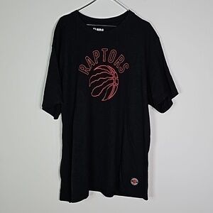 NBA Toronto Raptors black XXL short sleeve shirt
